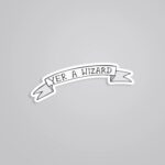 Yer A Wizard Movies Stickers