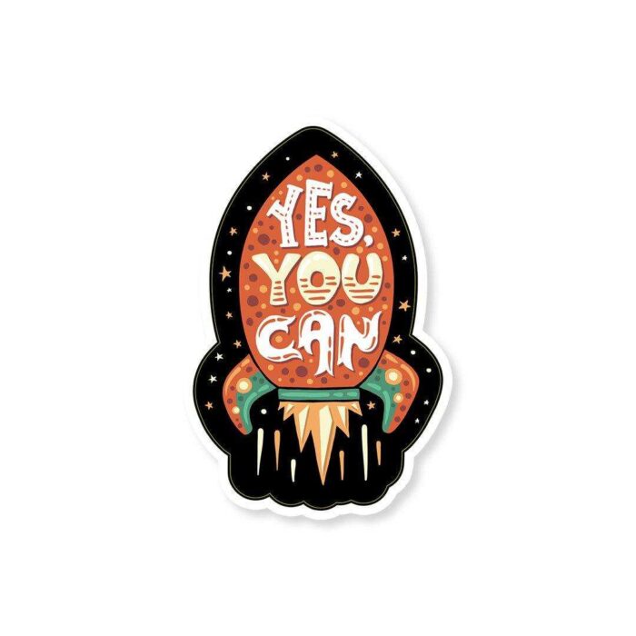Yes You Can Sticker