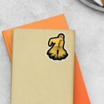 Yondaime Silhouette Anime Stickers