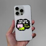 You Can Say No To Toxic People Sticker
