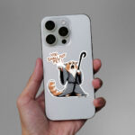 You Shall Not Pet Sticker