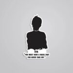 You Must Have A Mask You Never Take Off Anime Stickers