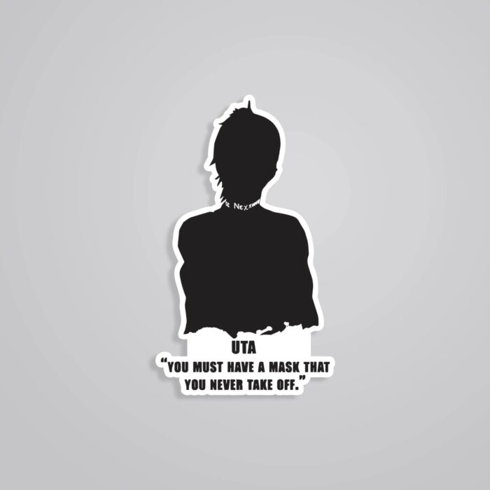 You Must Have A Mask You Never Take Off Anime Stickers