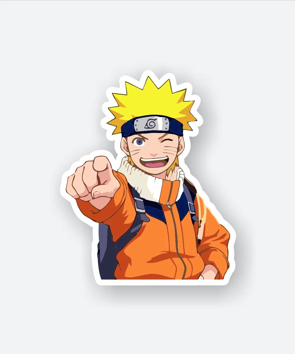 Young Naruto Shippuden Sticker