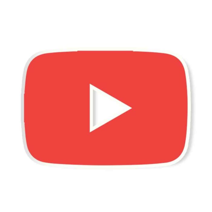 Youtube Logo Sticker