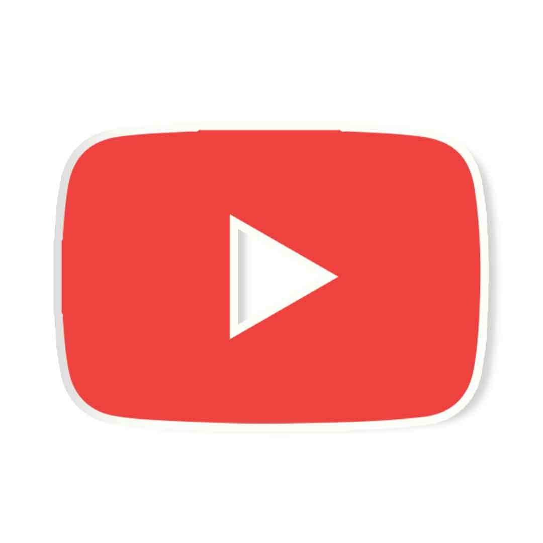 Youtube Logo Sticker