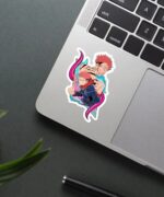 Yuji Itadori And Sukuna Sticker