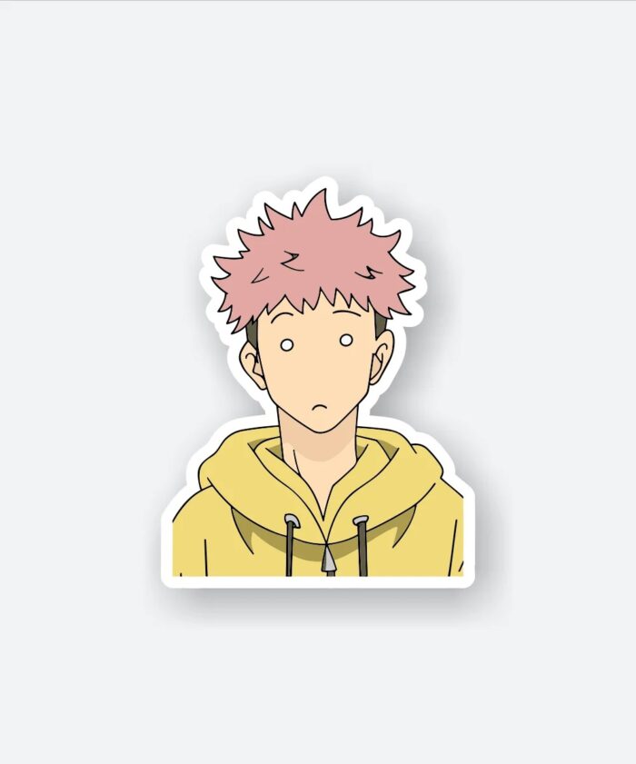 Yuji Itadori Dumbstruck Sticker