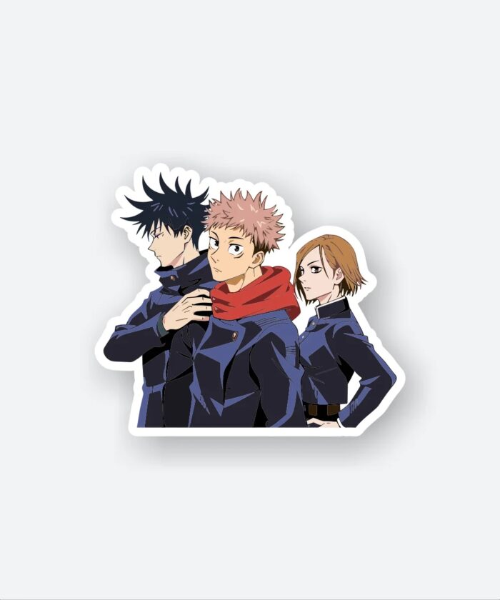 Yuji Megumi And Nobara Sticker