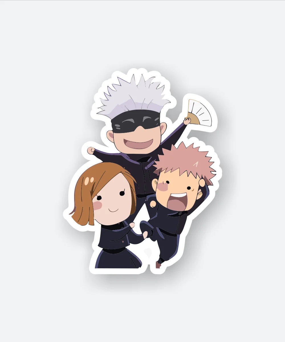 Yuji Nobara Gojo Sticker