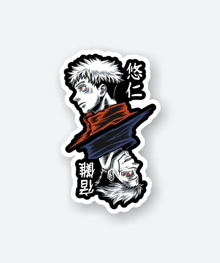 Yuji Sukuna Jujutsu Sticker