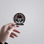 Yujiro Hanma Gym Anime Stickers