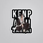 Zaraki Kenpachi Anime Stickers