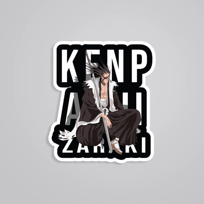 Zaraki Kenpachi Anime Stickers