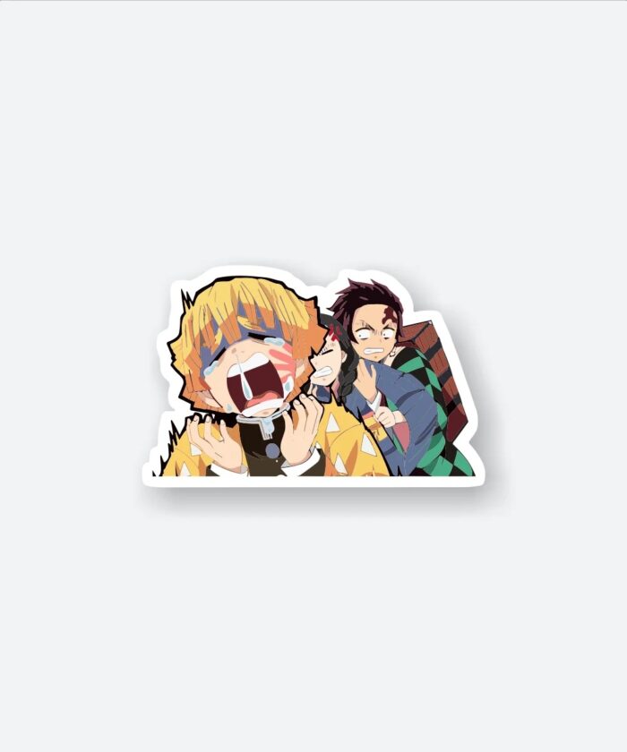 Zenitsu Agatsuma Crying Sticker
