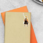 Zenitsu Agatsuma Minimalist Anime Stickers