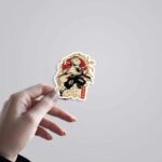 Zenitsus Thunderous Courage Anime Stickers