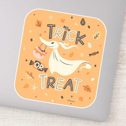 Zeros Trick Or Treat Excitement Sticker
