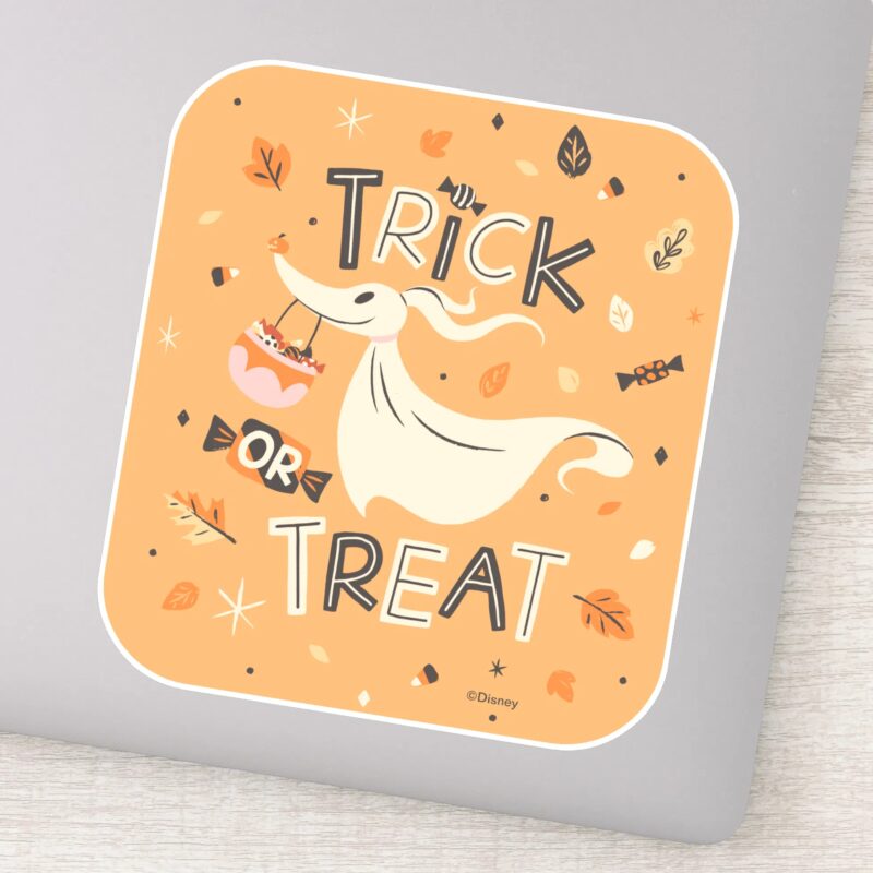 Zeros Trick Or Treat Excitement Sticker