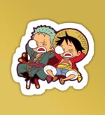 Zoro Luffy One Piece Sticker