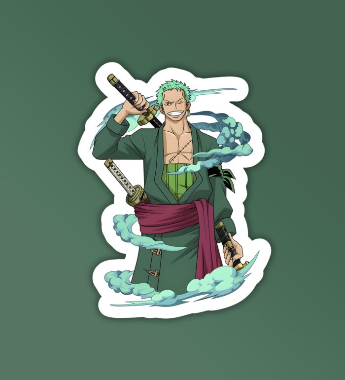 Zoro One Piece Sticker