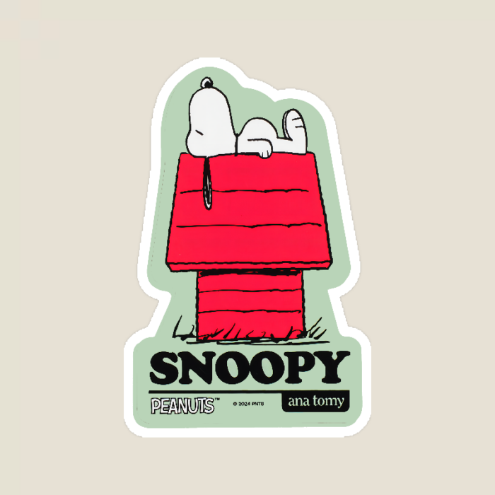 Classic Snoopy Nap Peanuts Sticker