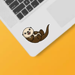 Coastal Cutie Sea Otter Charm Sticker