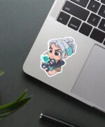 Cute Jett Valorant Sticker