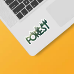 Deep Woods Forest Sticker