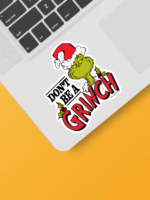 Don’t Be a Grinch – Classic Holiday Spirit with a Dr. Seuss Twist Sticker