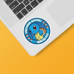 Emotional Support Water Pet Cute Pokemon Sticker