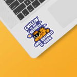 Garfield Chillin Is My Business Business Is Good Sticker