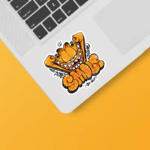 Garfield Smiling for Self Sticker