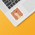 Honk Duck Funny Meme Sticker