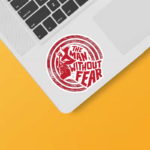 Man Without Fear Daredevil Hero Sticker