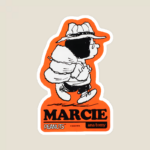 Marcie Cool and Collected Peanuts Sticker