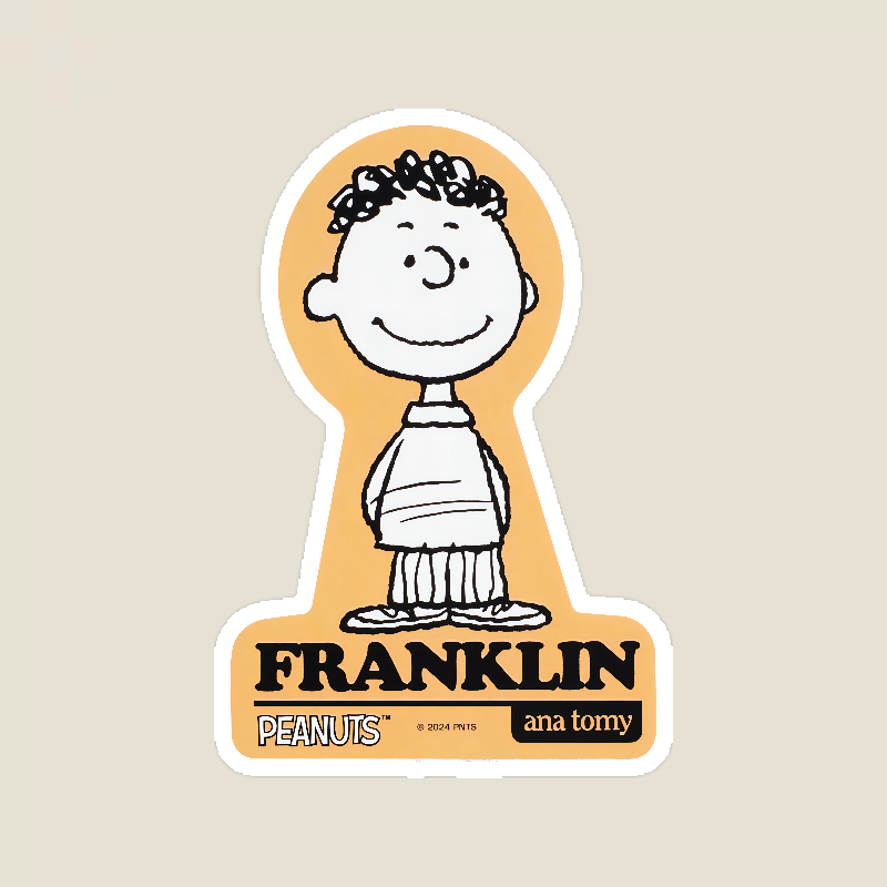 Peanuts Franklin Classic Cool and Calm Groove Sticker