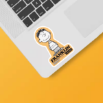 Peanuts Franklin Classic Cool and Calm Groove Sticker