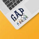 Peanuts Snoopy and Gang Classic Cartoon Sticker
