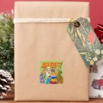 Scooby Doo And The Gang Investigate Book Square Sticker