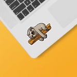 Slow Jungle Dreamer Sloth Sticker