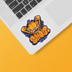 Smile for Myself Garfield Mood Activated Sticker