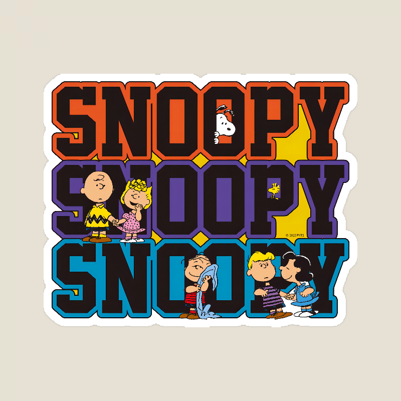 Snoopy Classic Vibe from Peanuts World Sticker