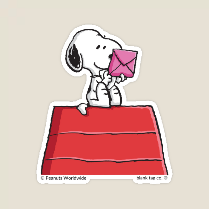 Snoopy Mail Moments Peanuts Sticker
