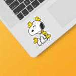 Snoopy & The Woodstock Swarm Peanuts Sticker