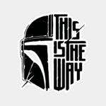 Star Warrior Path This Is The Way Sticker