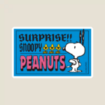 Surprise Snoopy Peanuts Sticker