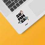 Tropical Summer Sunshine Sticker