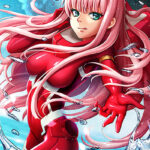 002 ecchi anime Poster