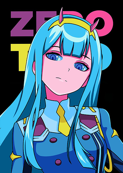 002 Popart anime Poster